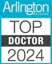 2024 Arlington Magazine Top Doctors in the category of Orthopaedic Surgery